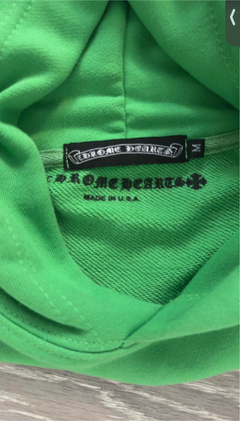 Chrome hearts green maty boy hoodie - photo 5