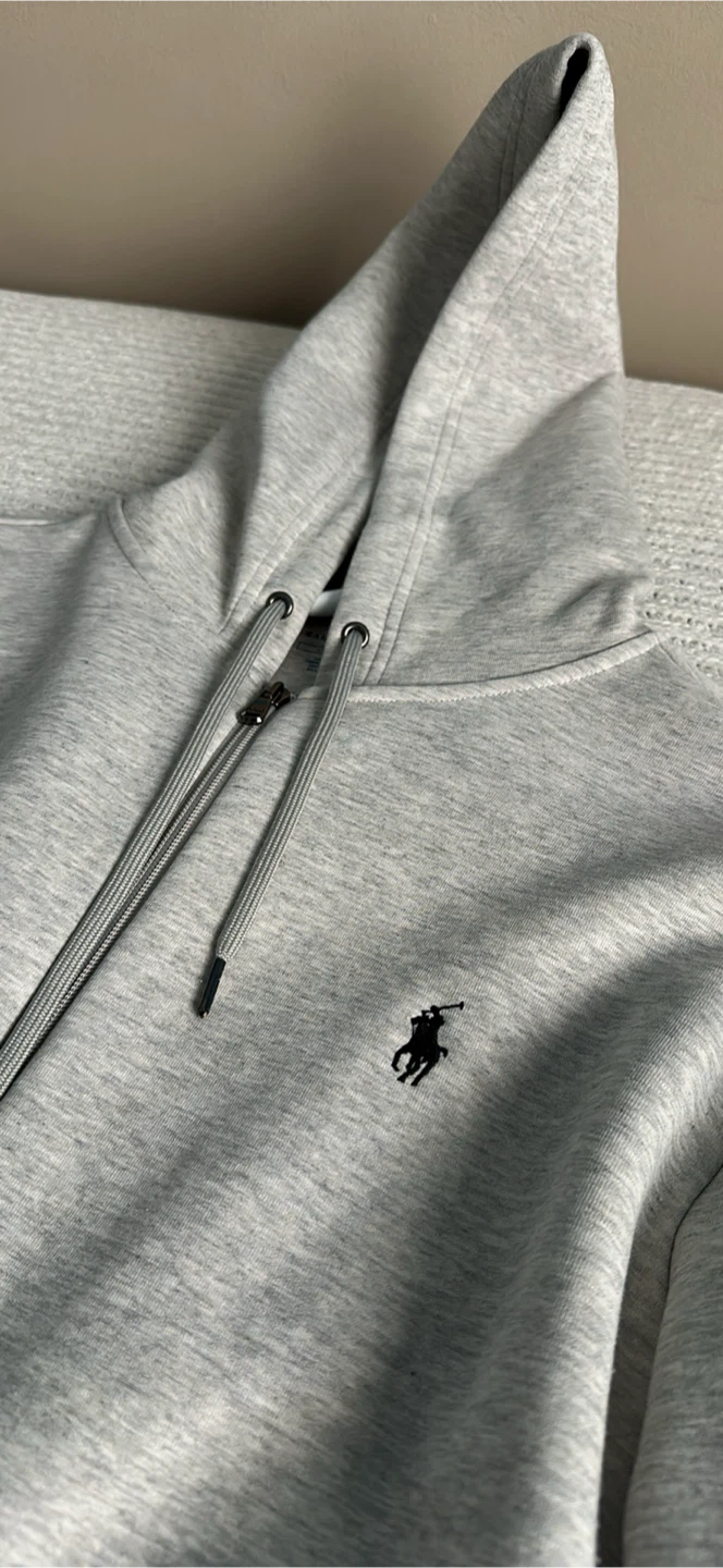 Polo Ralph Lauren Grey Tracksuit Set - Hoodie & Sweatpants - photo 3