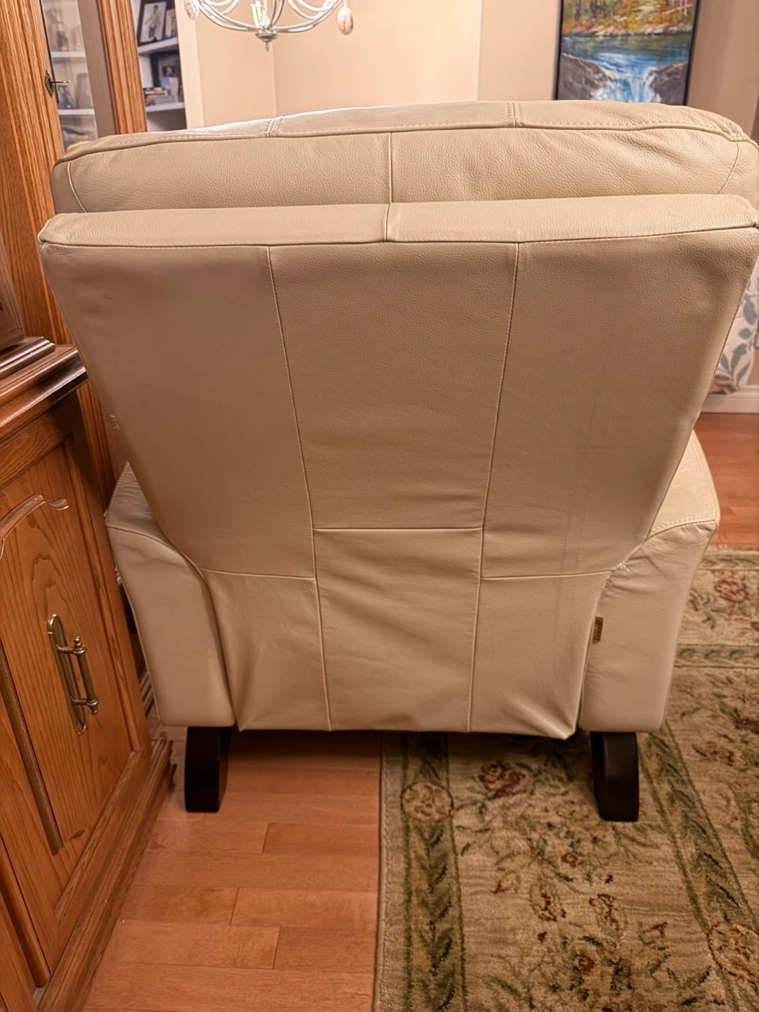 Dutailier Leather Recliner Rocker - photo 2