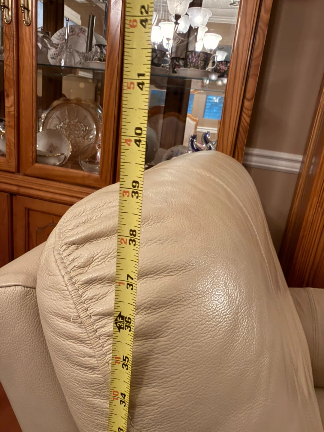 Dutailier Leather Recliner Rocker - photo 5