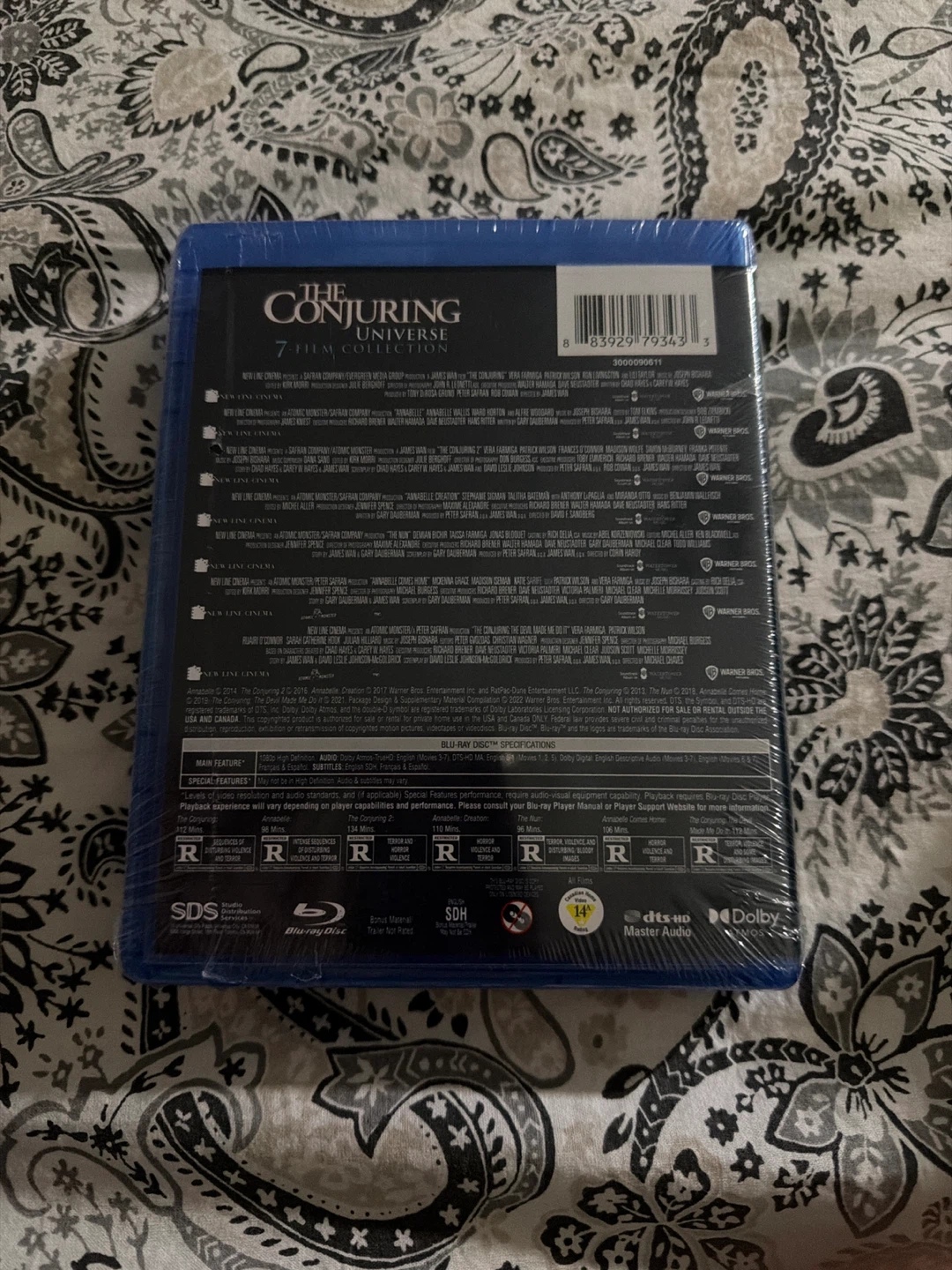 The Conjuring Universe 7 Film Collection Blu-Ray - photo 2