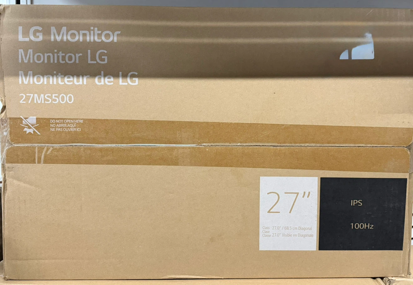 LG 27" IPS 100Hz Monitor