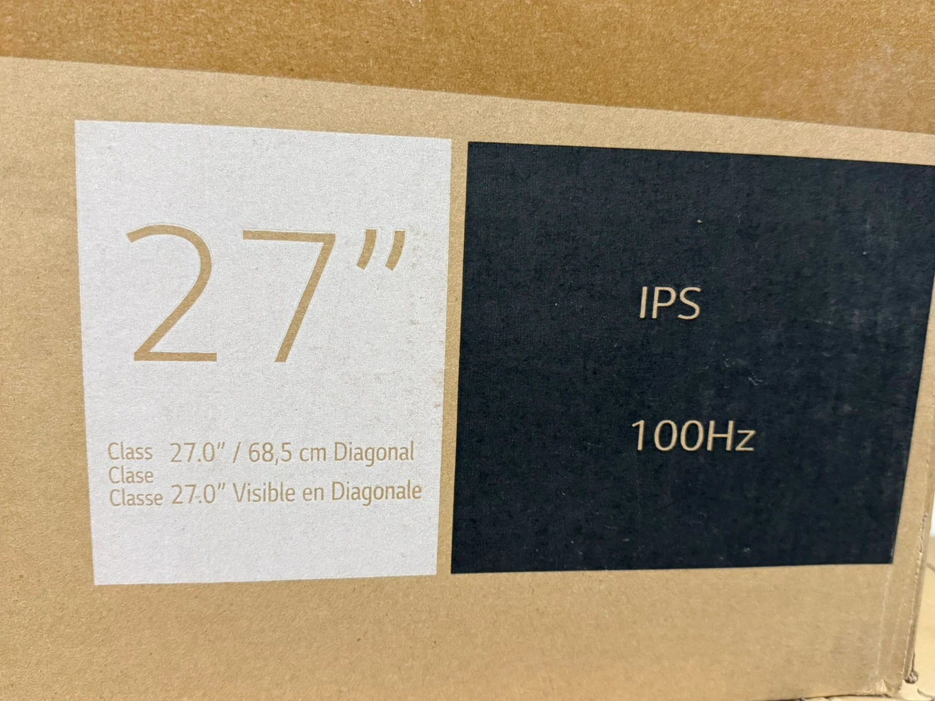 LG 27" IPS 100Hz Monitor - photo 3