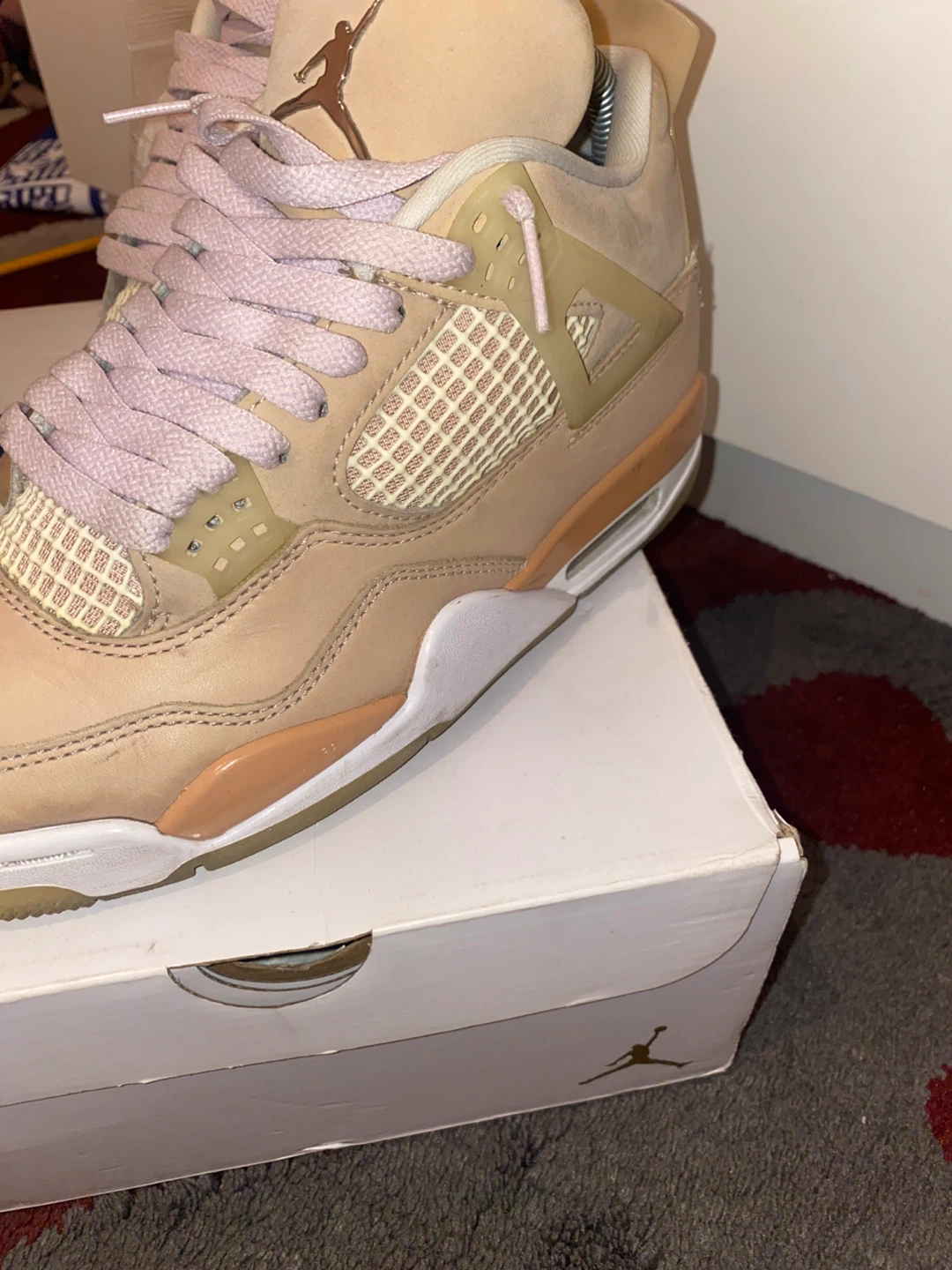 Nike Air Jordan 4 Retro WMNS Shimmer Size 7 - photo 2