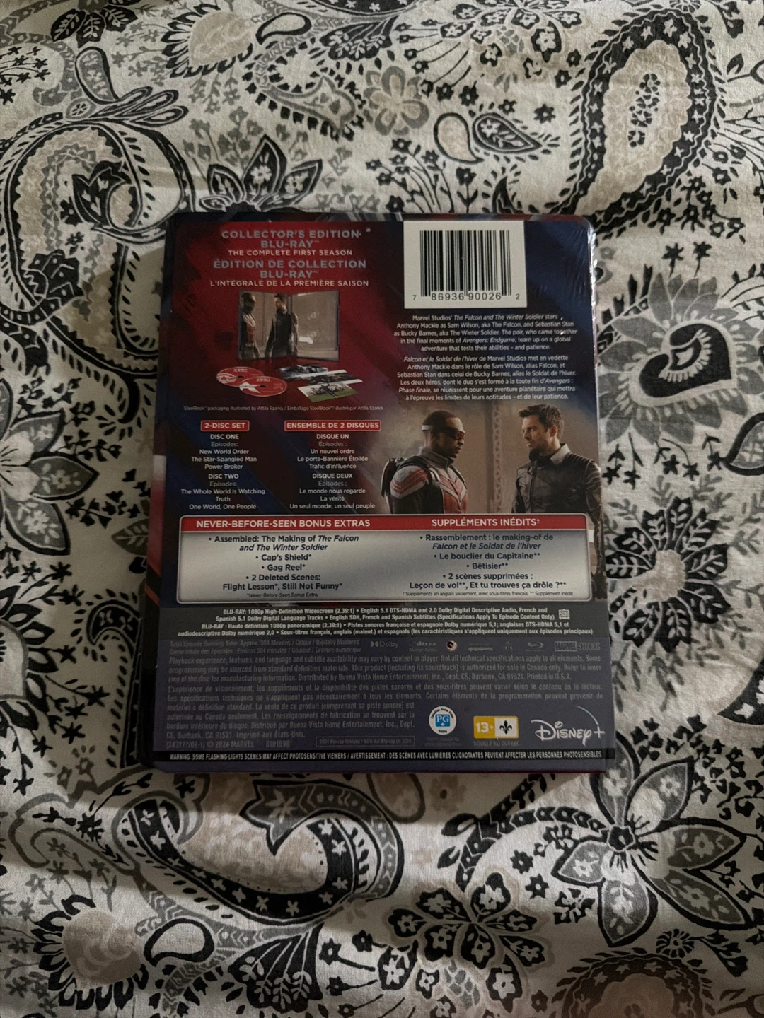 Marvel's The Falcon and The Winter Soldier Blu-Ray - photo 2
