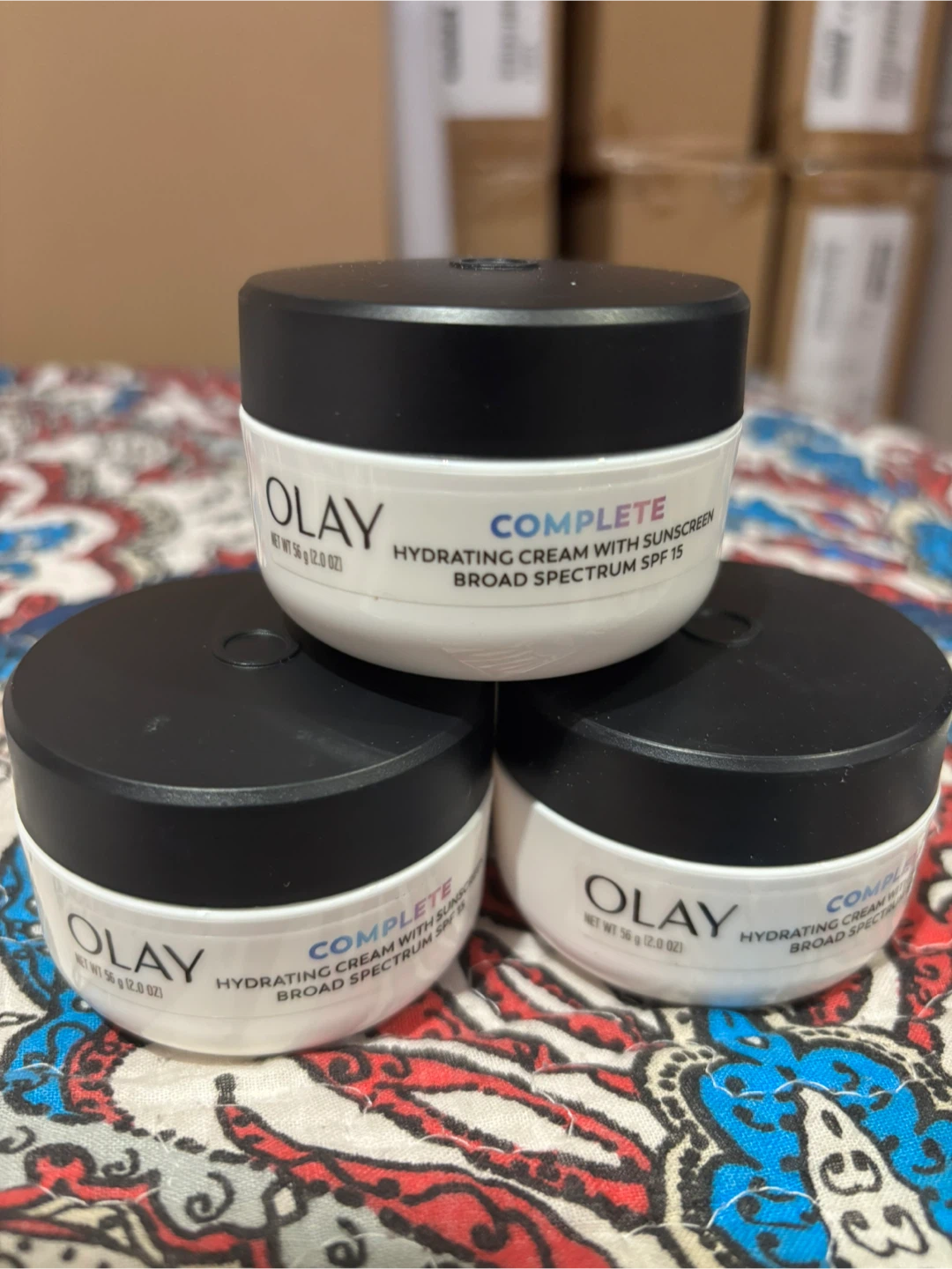 Olay Complete Hydrating Cream with Sunscreen SPF 15
