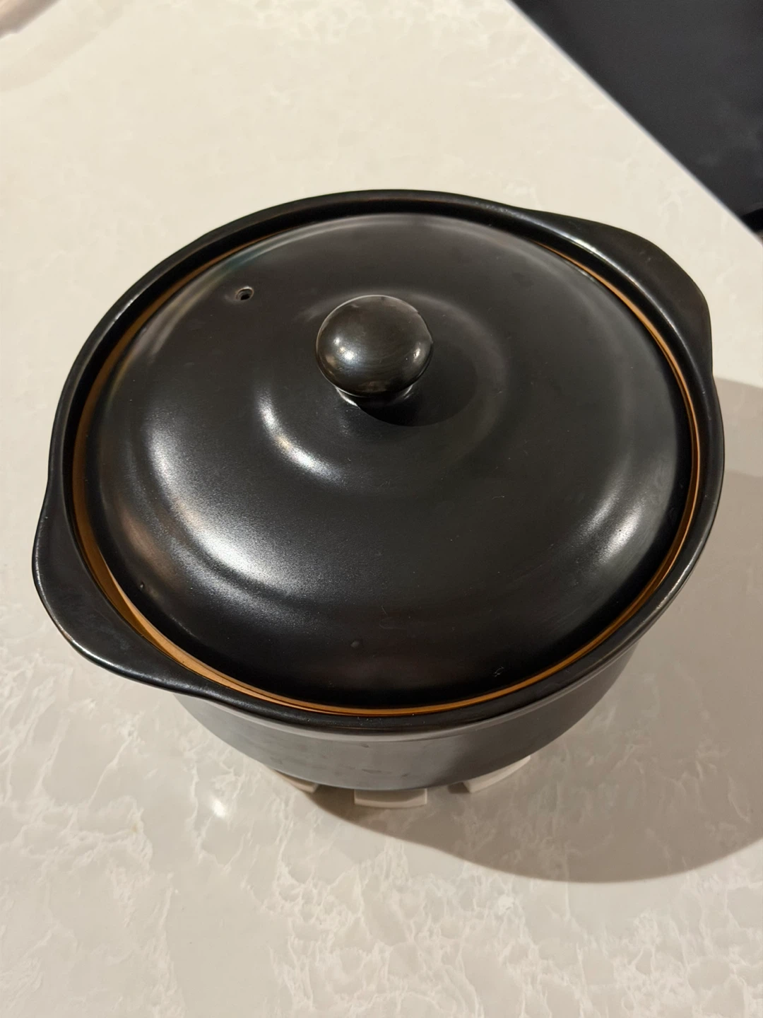 Until June 30: Black Ceramic Casserole Dish with Lid