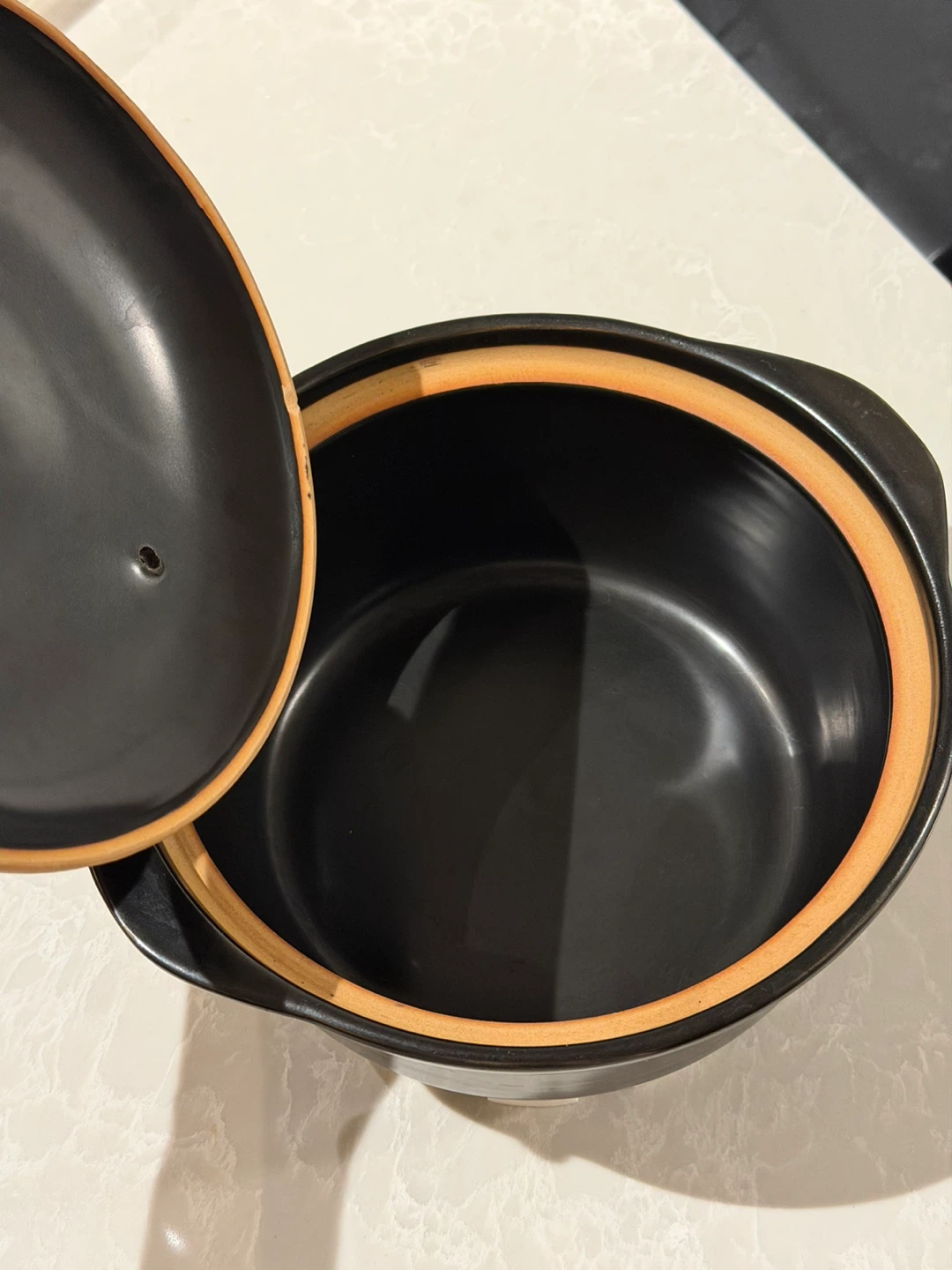 Until June 30: Black Ceramic Casserole Dish with Lid - photo 2