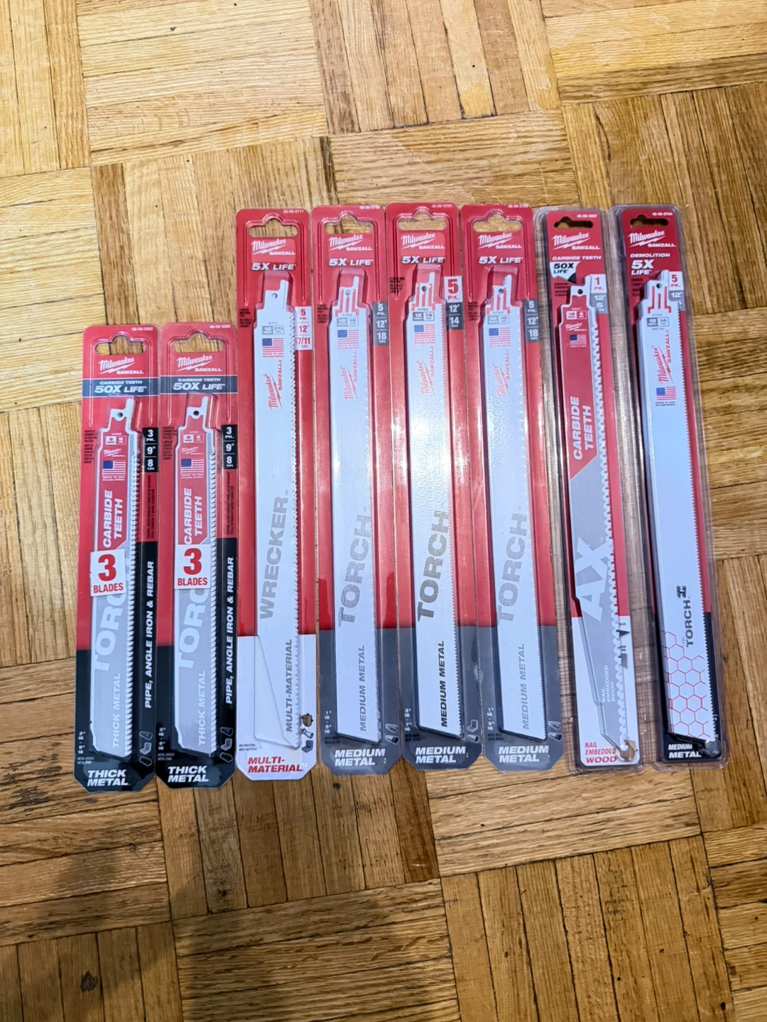 Milwaukee Sawzall Blades