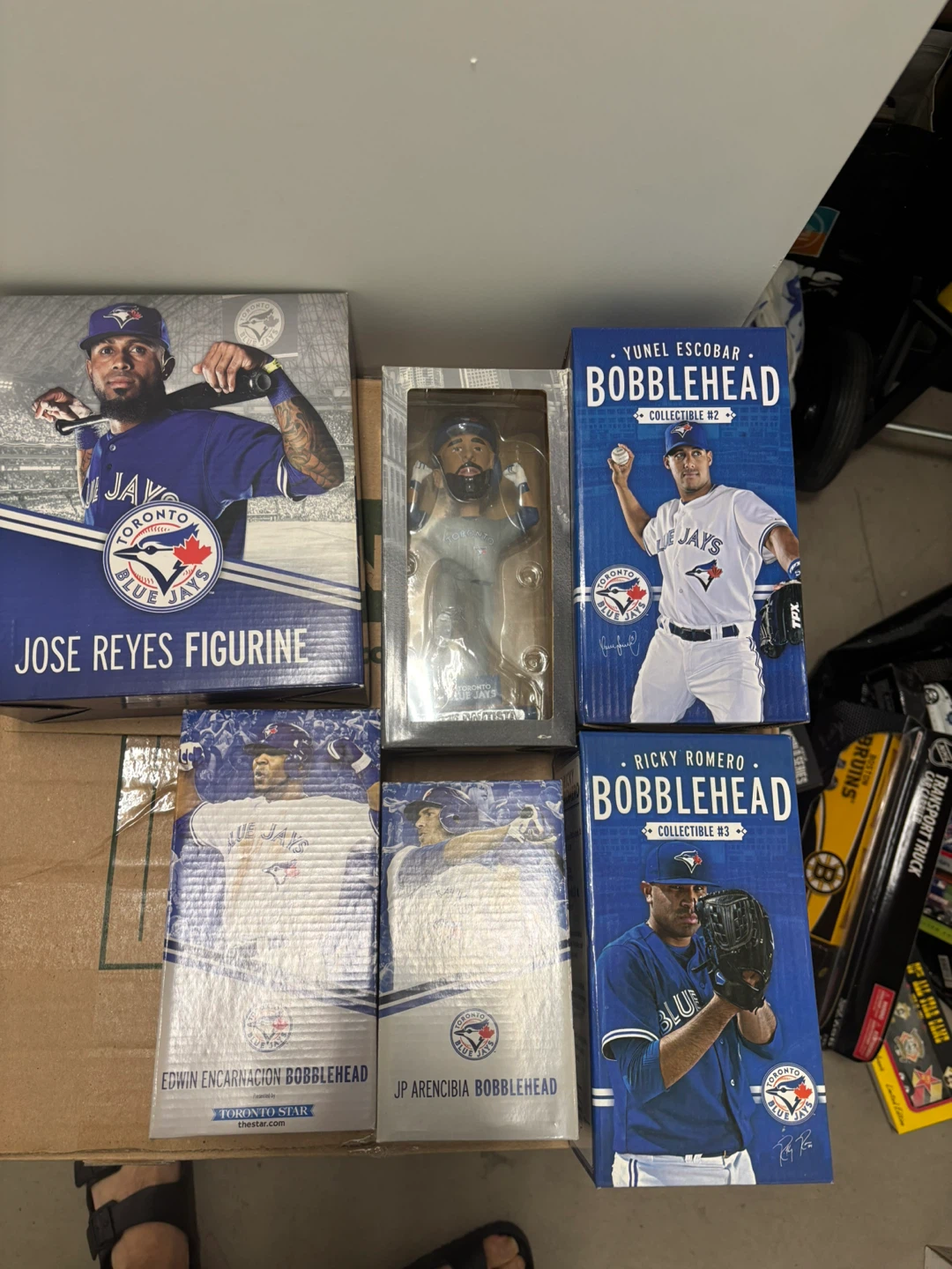 Toronto Blue Jays Bobbleheads and Figurine