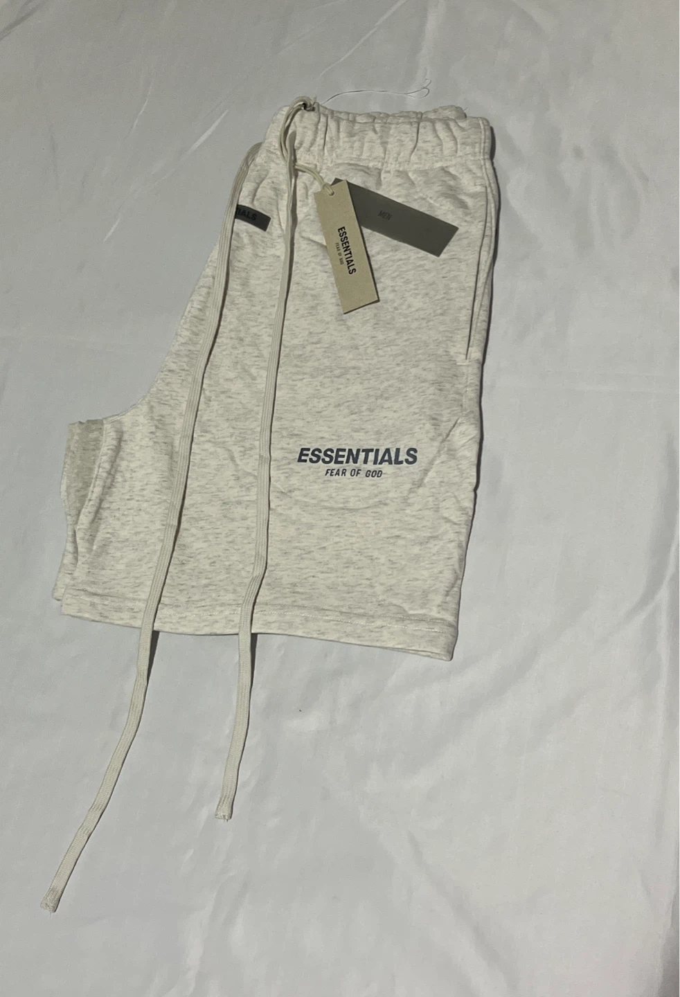 ESSENTIALS Fear of God Grey Melange Shorts