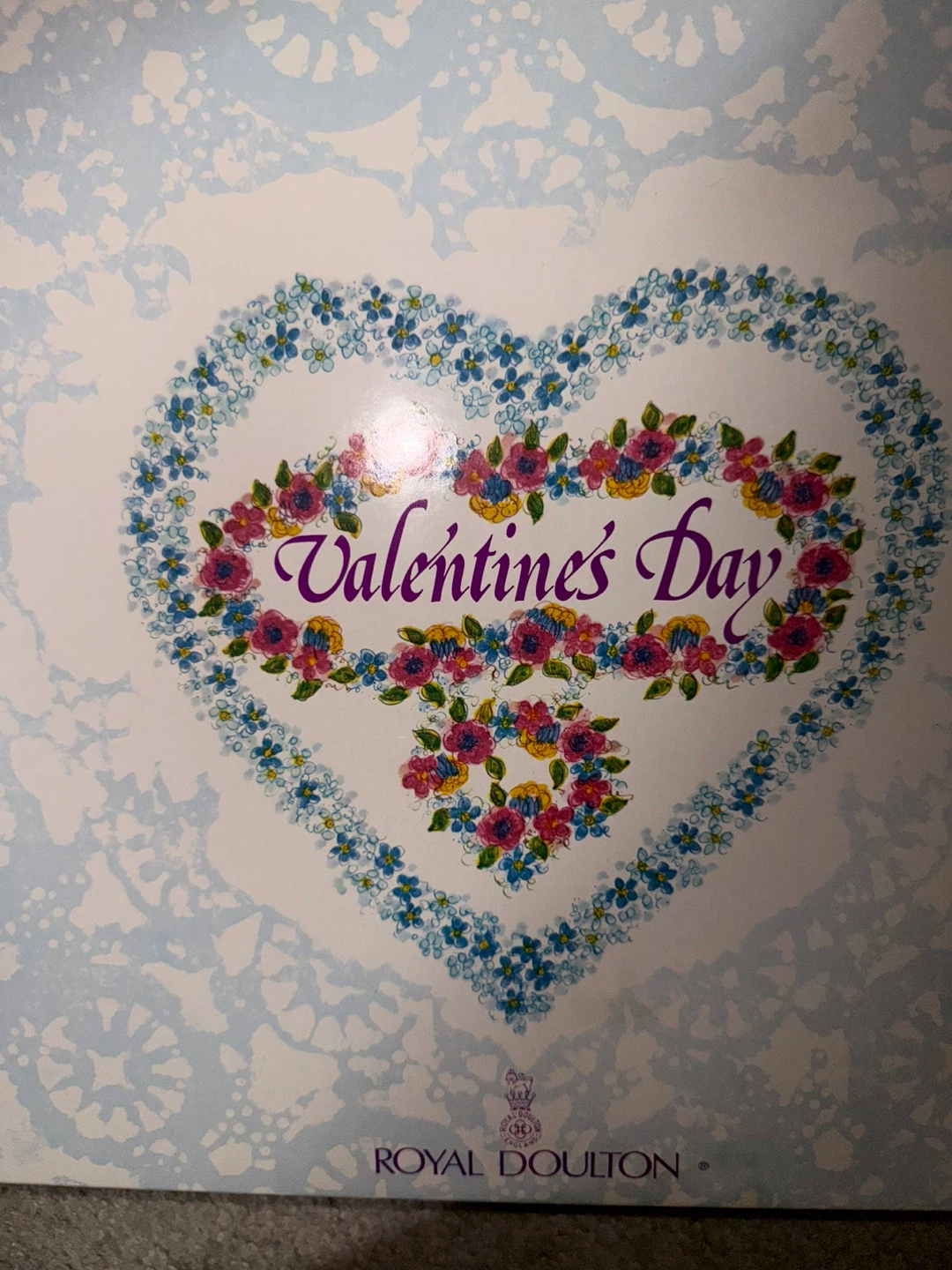 Royal Doulton "My Valentine" 1981 Collector's Plate - photo 4