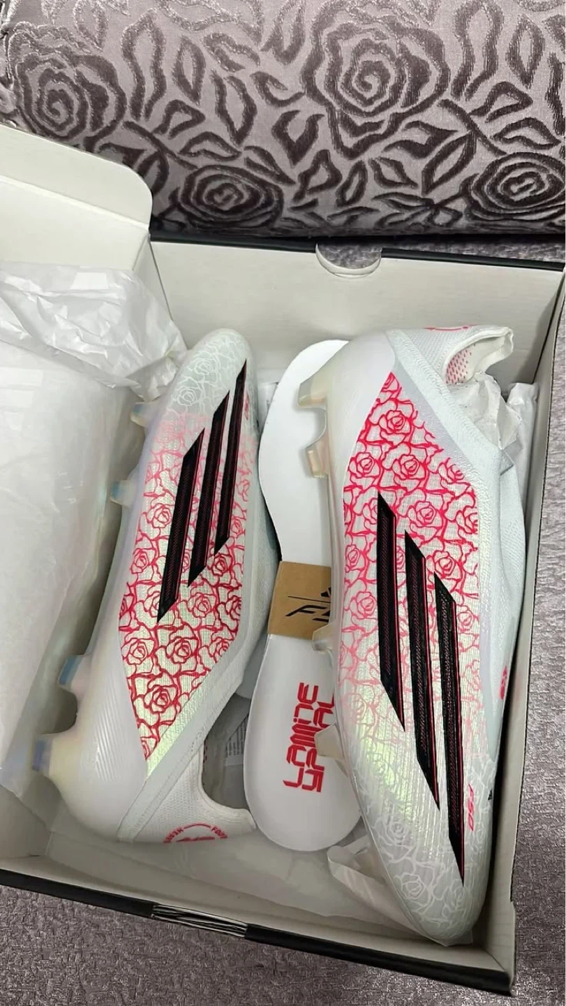 Adidas X Speedflow FG Soccer Cleats White Rose Size 10
