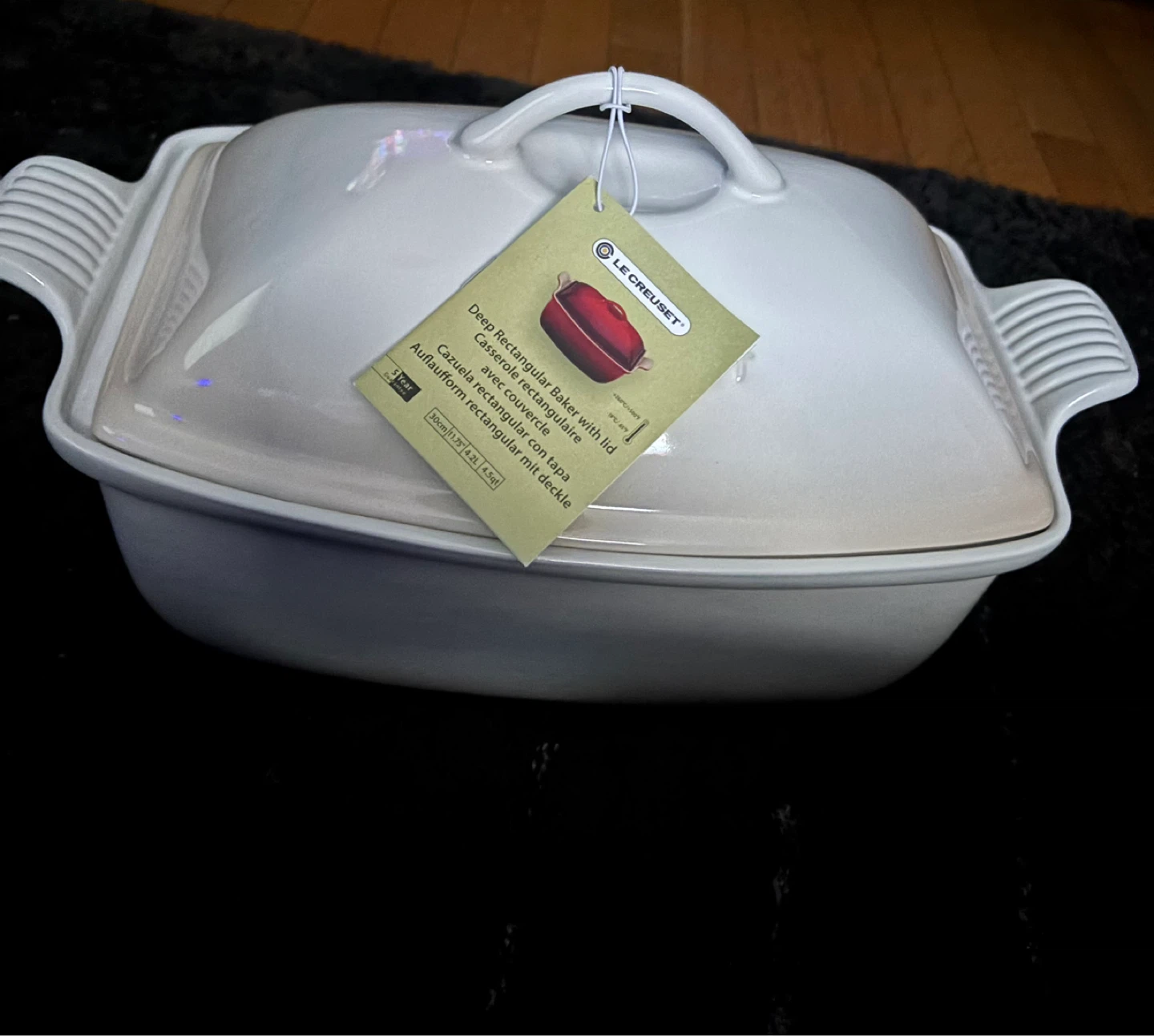 Le Creuset Deep Rectangular Baker with Lid