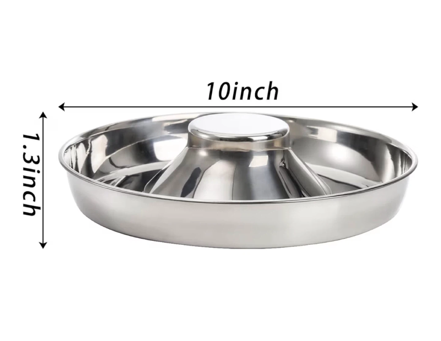 SOUJOY 2 Pack Stainless Steel Pet Slow Feeder Bowls - photo 5