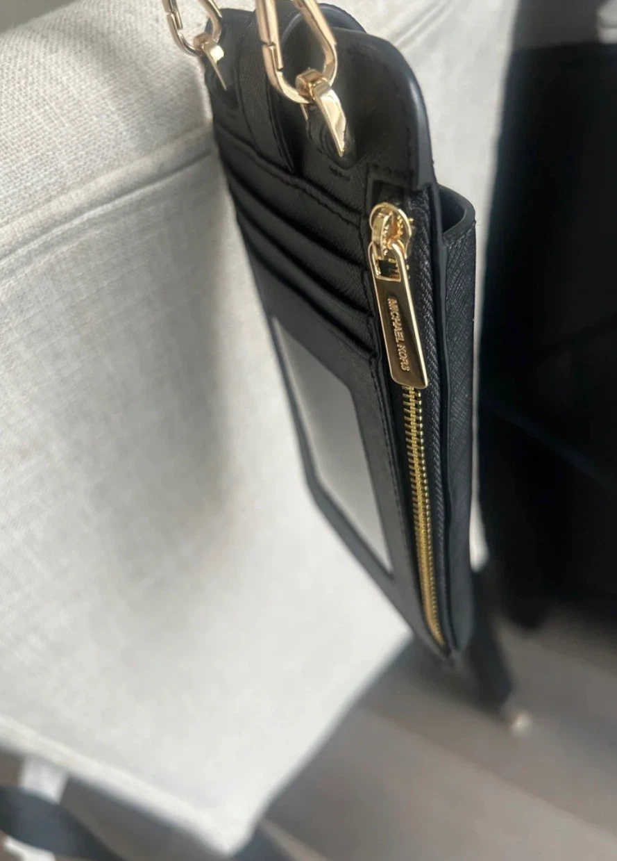 Michael Kors Black Saffiano Leather Phone Holder - photo 5