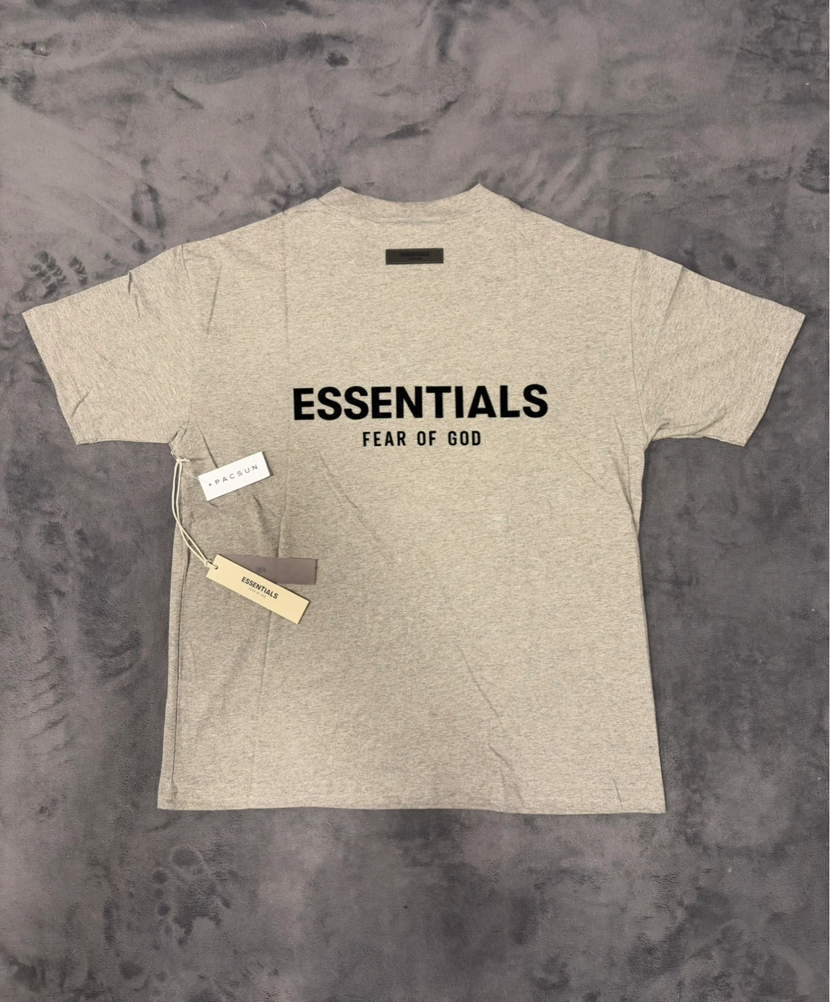 Fear Of God Essentials T-Shirt Dark Oatmeal - Size S - photo 2