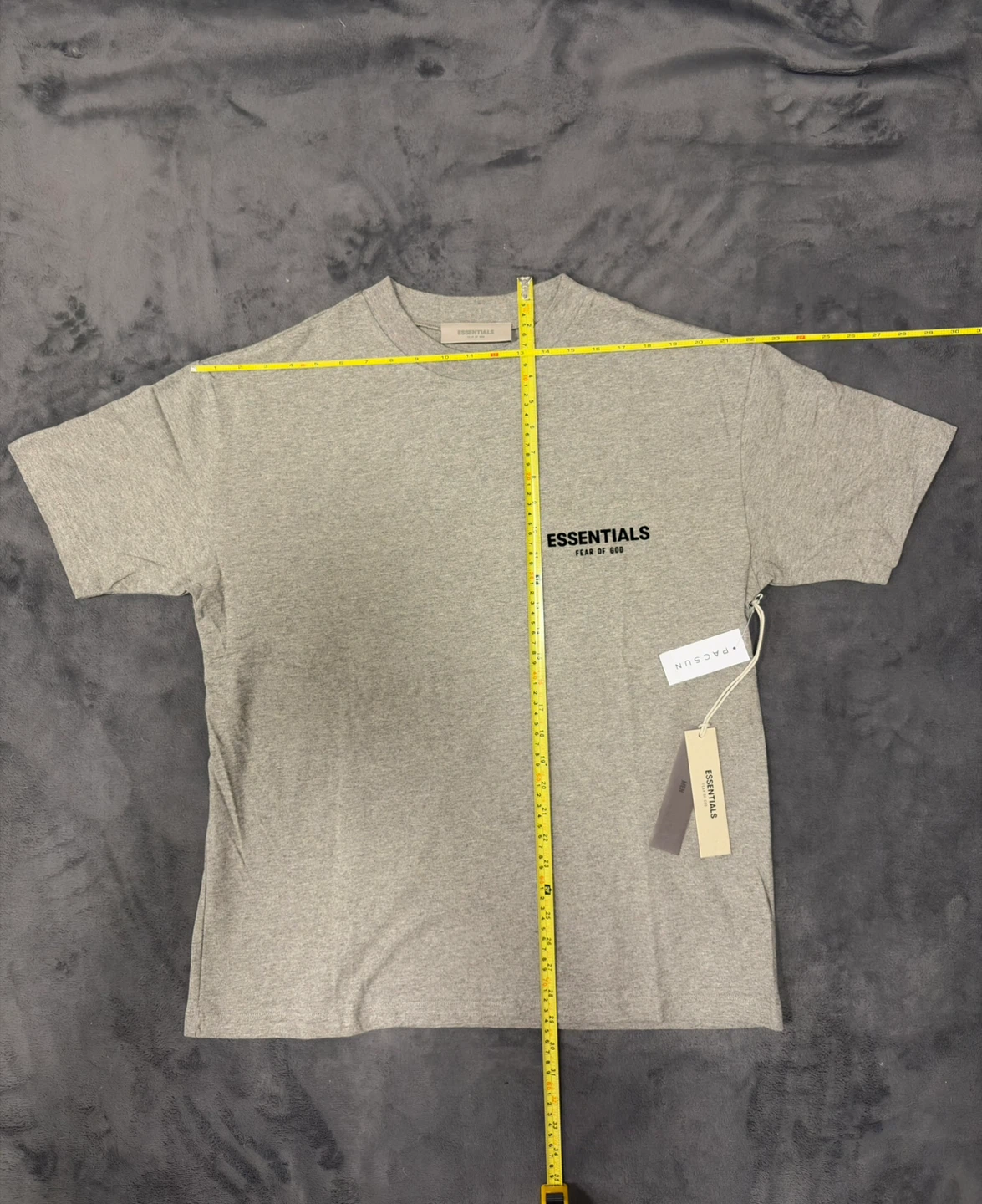 Fear Of God Essentials T-Shirt Dark Oatmeal - Size S - photo 3