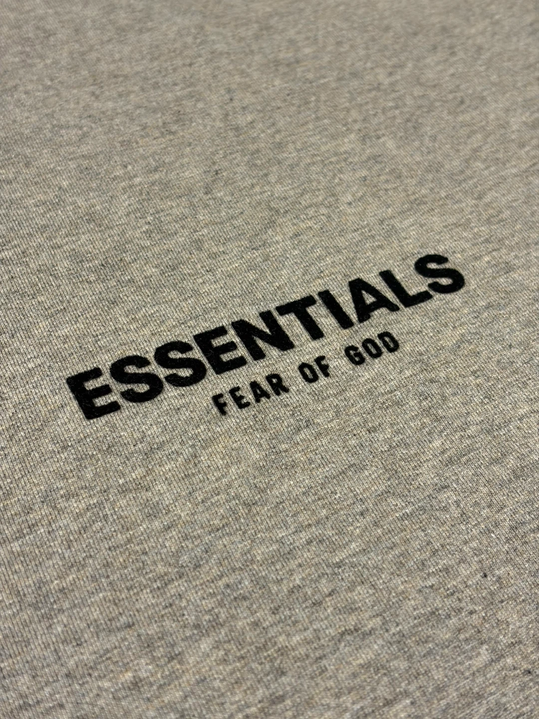 Fear Of God Essentials T-Shirt Dark Oatmeal - Size S - photo 4