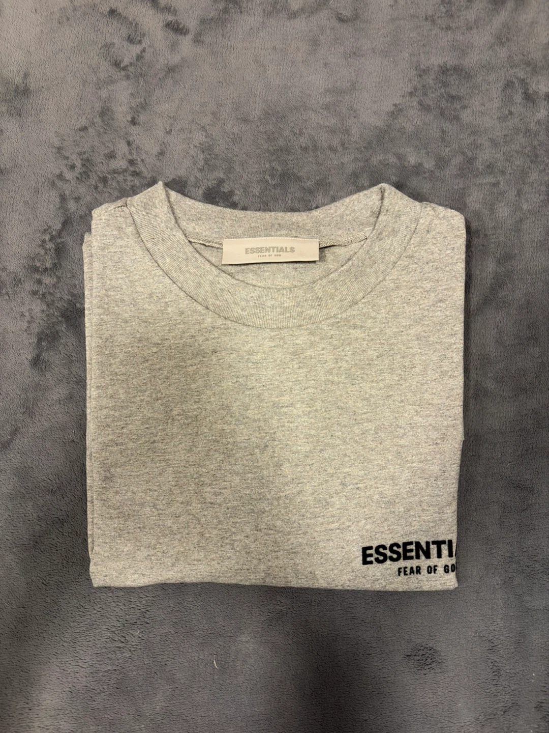 Fear Of God Essentials T-Shirt Dark Oatmeal - Size S - photo 5