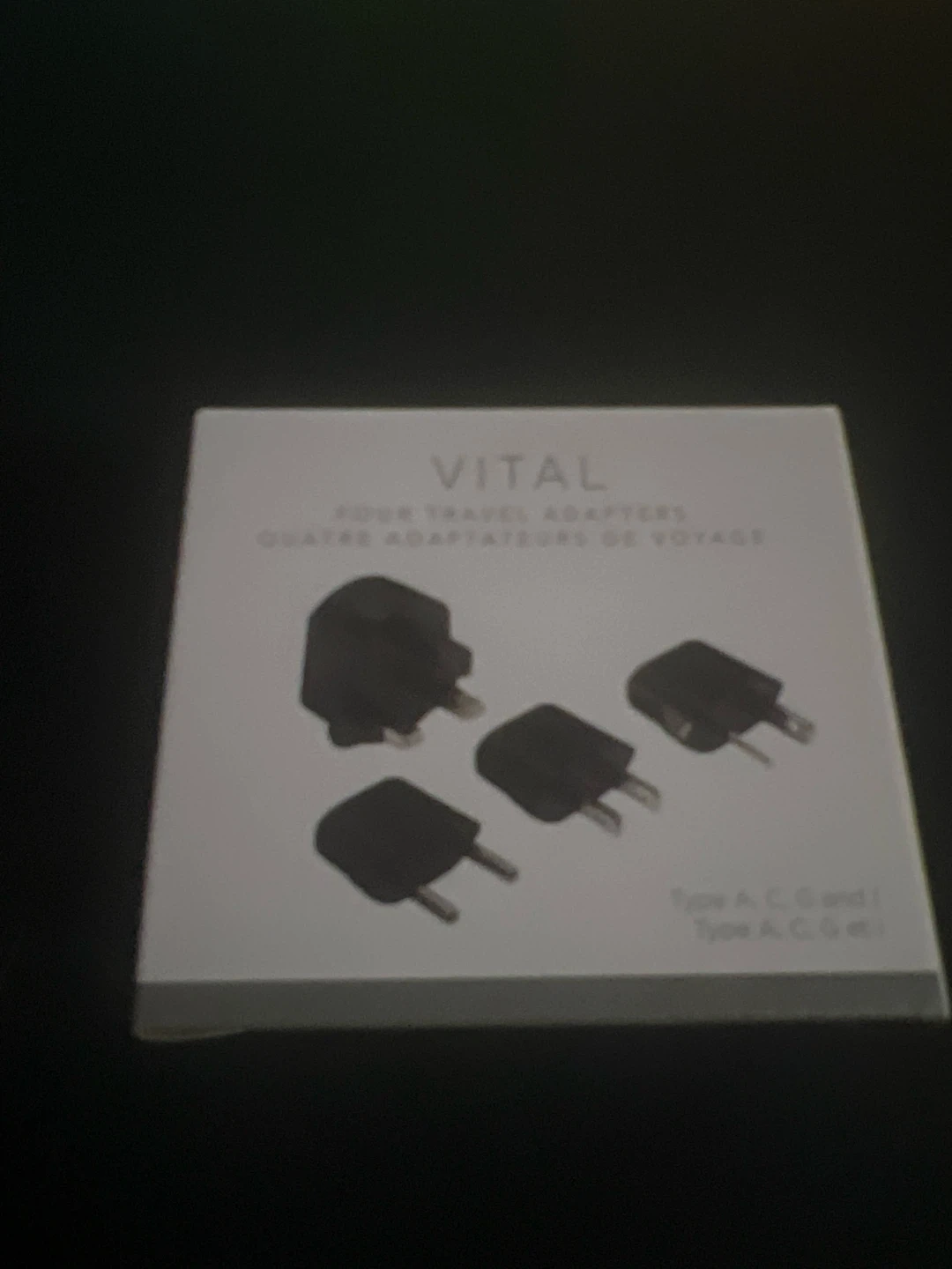 VITAL Four Travel Adapters