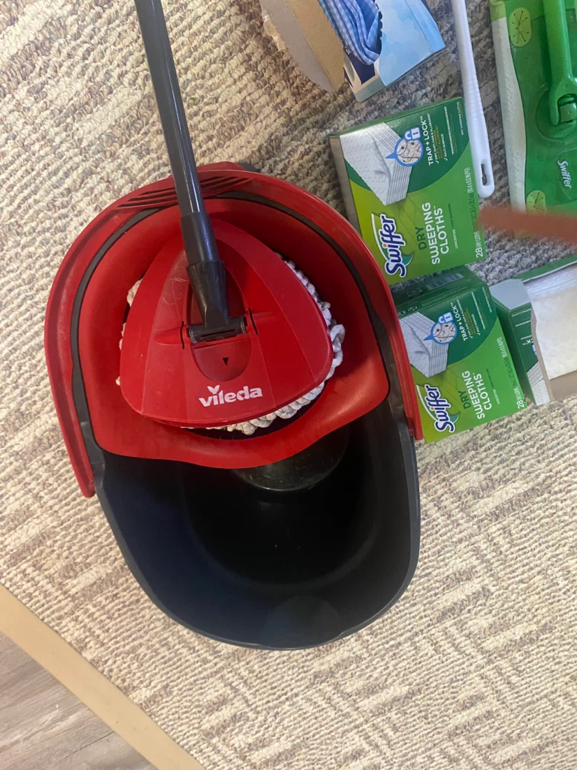 Vileda Mop and Swiffer Sweeping Cloths Bundle - photo 2
