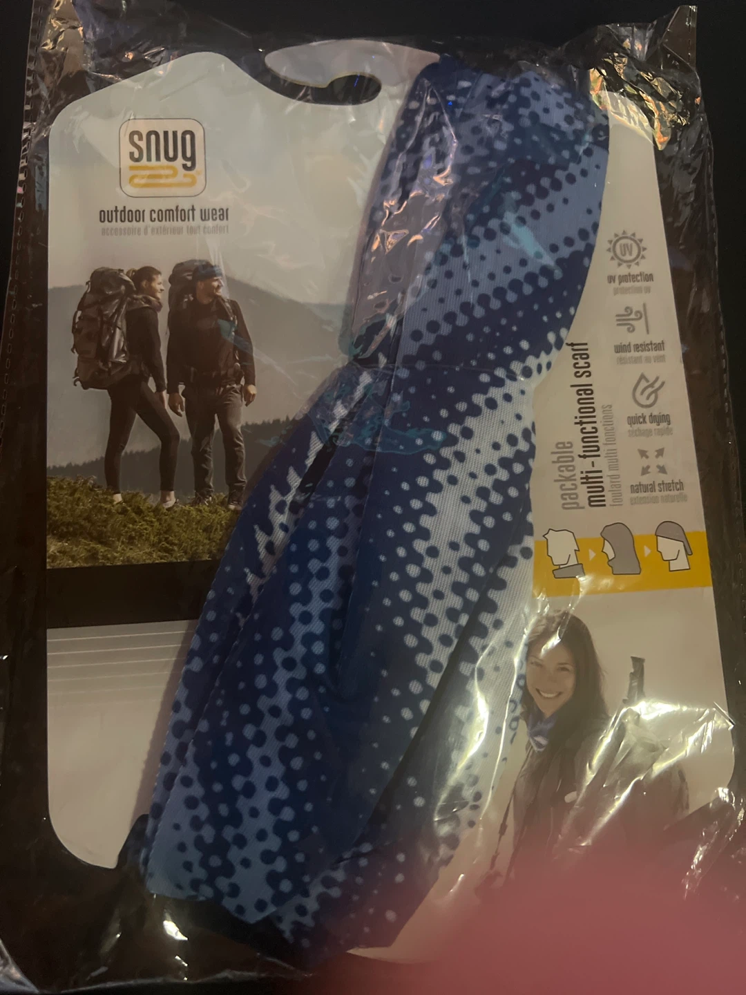 Snug Packable Multi-functional Scarf