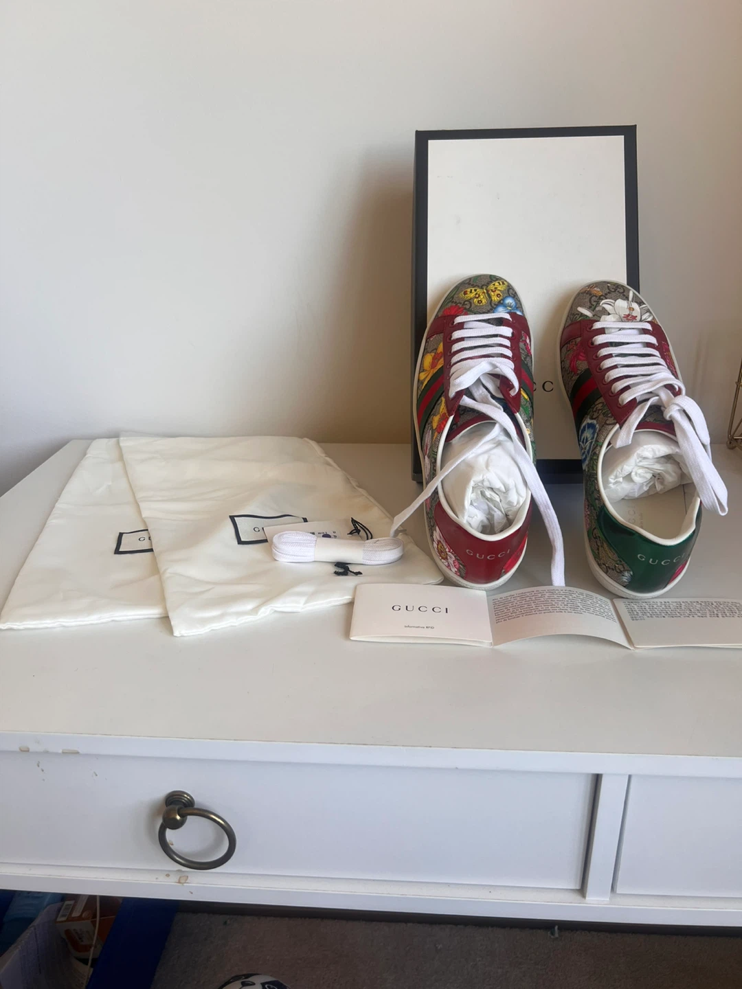 Gucci Floral Ace Sneakers - photo 2