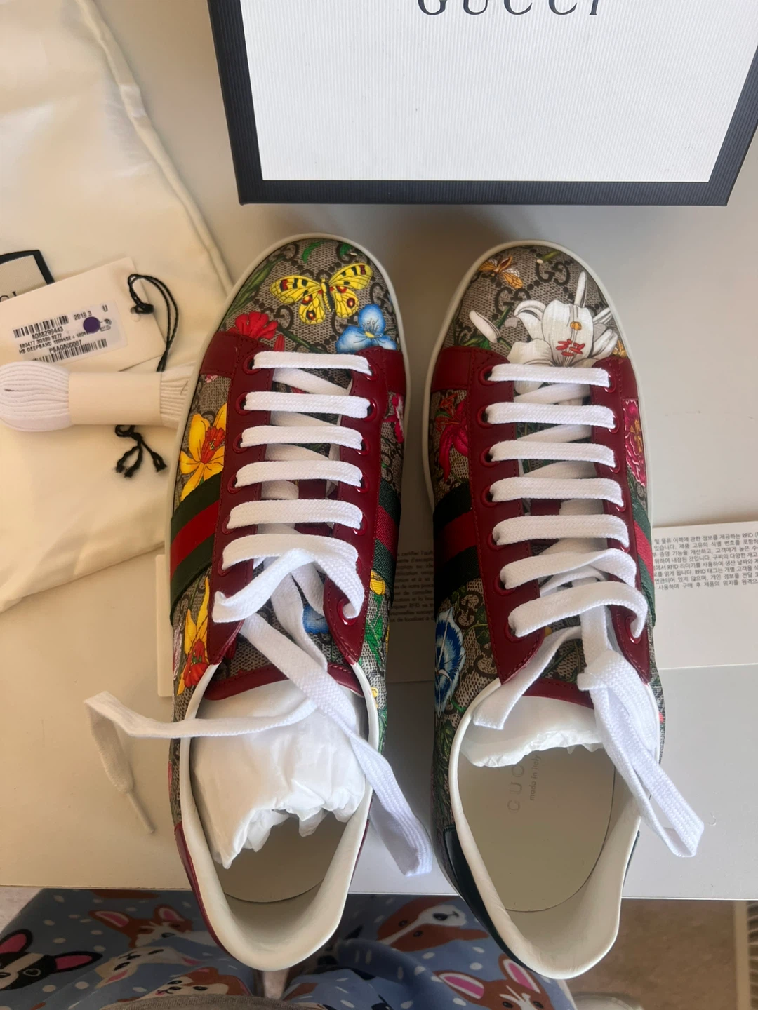 Gucci Floral Ace Sneakers - photo 3