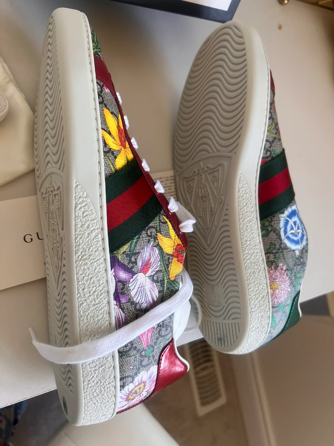 Gucci Floral Ace Sneakers - photo 4