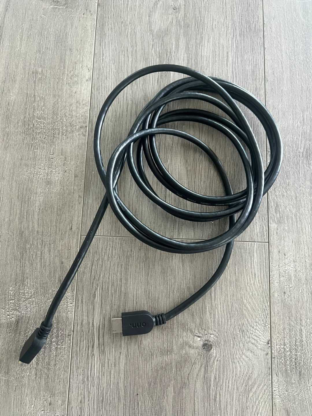 Onn. High Speed HDMI Cable with Ethernet