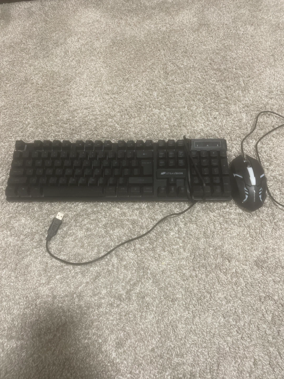 STGAUBRON Keyboard and Mouse Combo