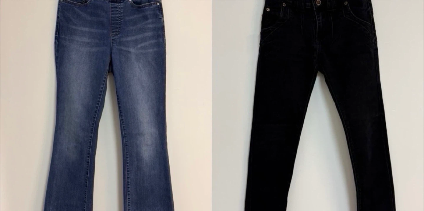 2 pairs of jeans - $15