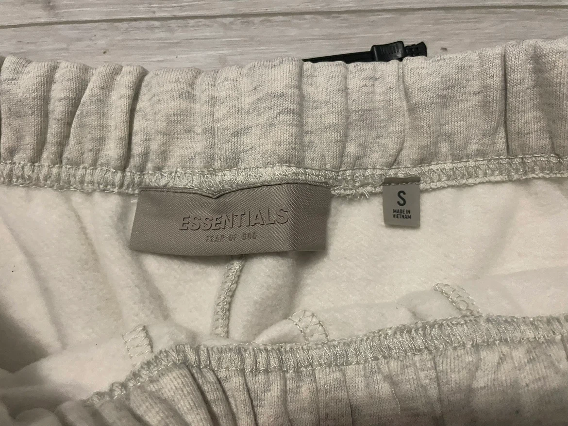 Essentials FOG Light Oatmeal Shorts - photo 5