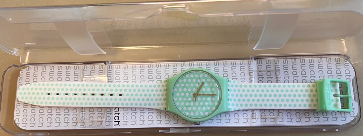 Swatch "I LOVE YOU" Polka Dot Watch - photo 2