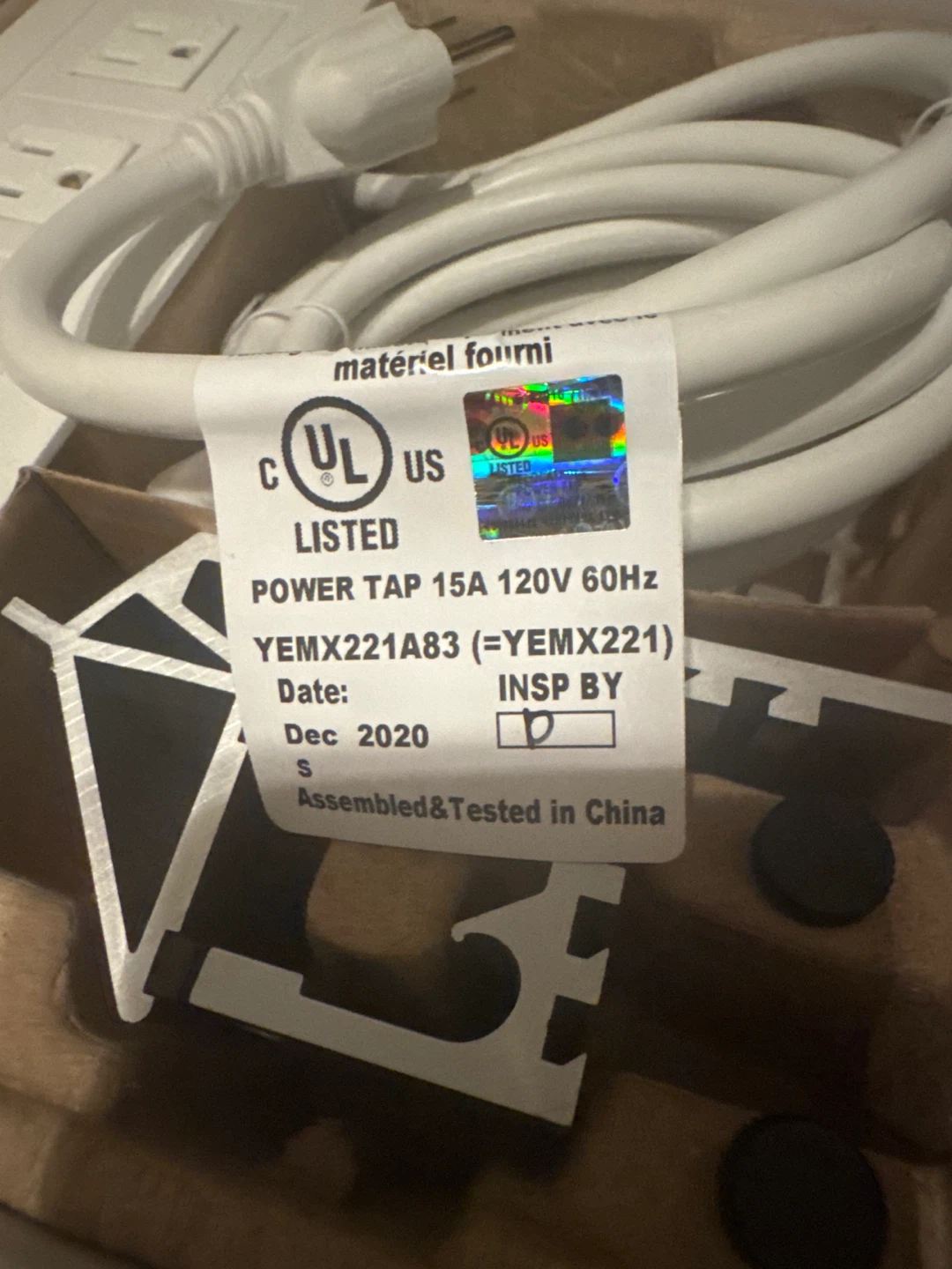 Power Tap 15A 120V with USB and RJ45 - photo 2