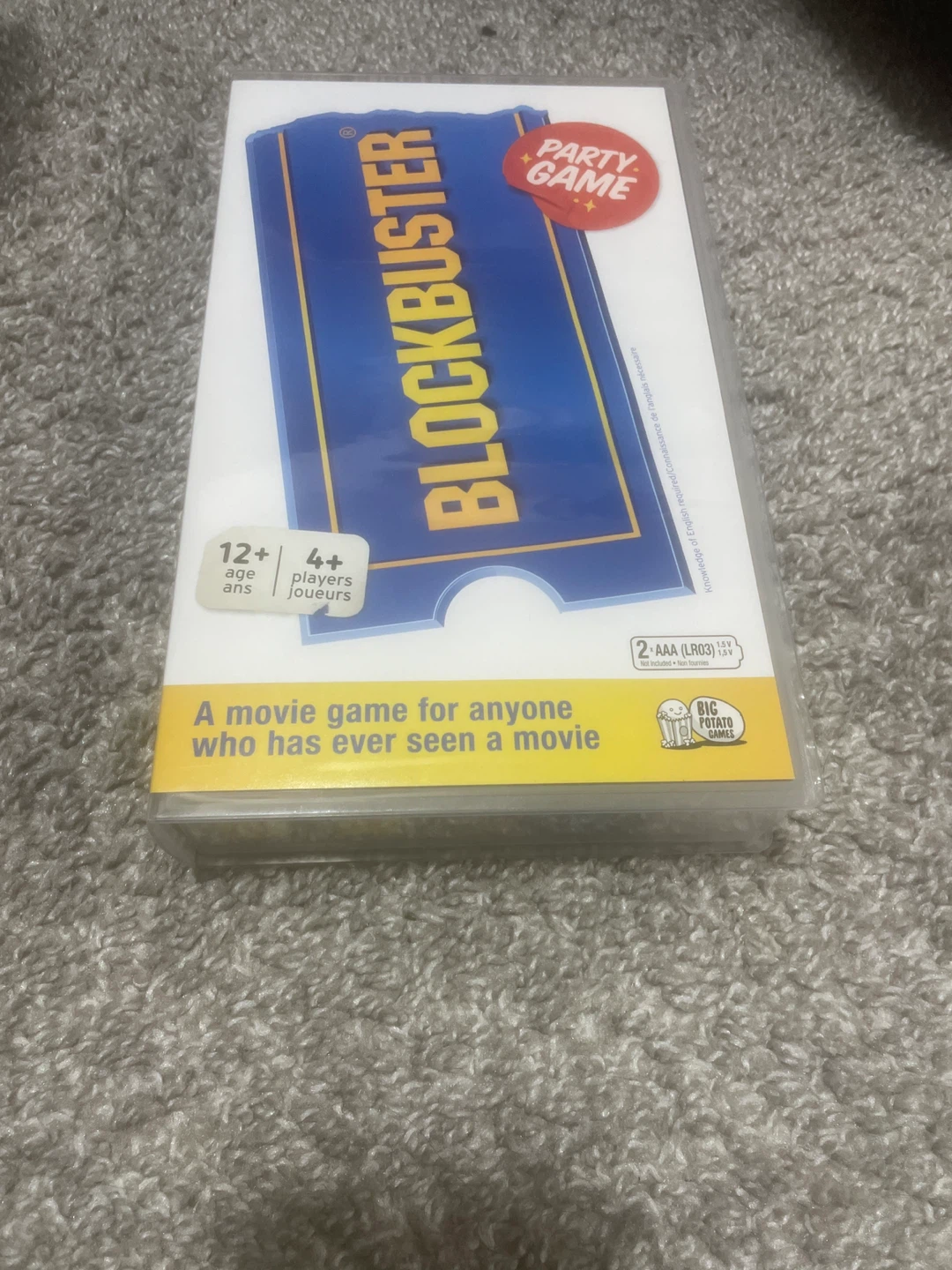 Blockbuster Party Game