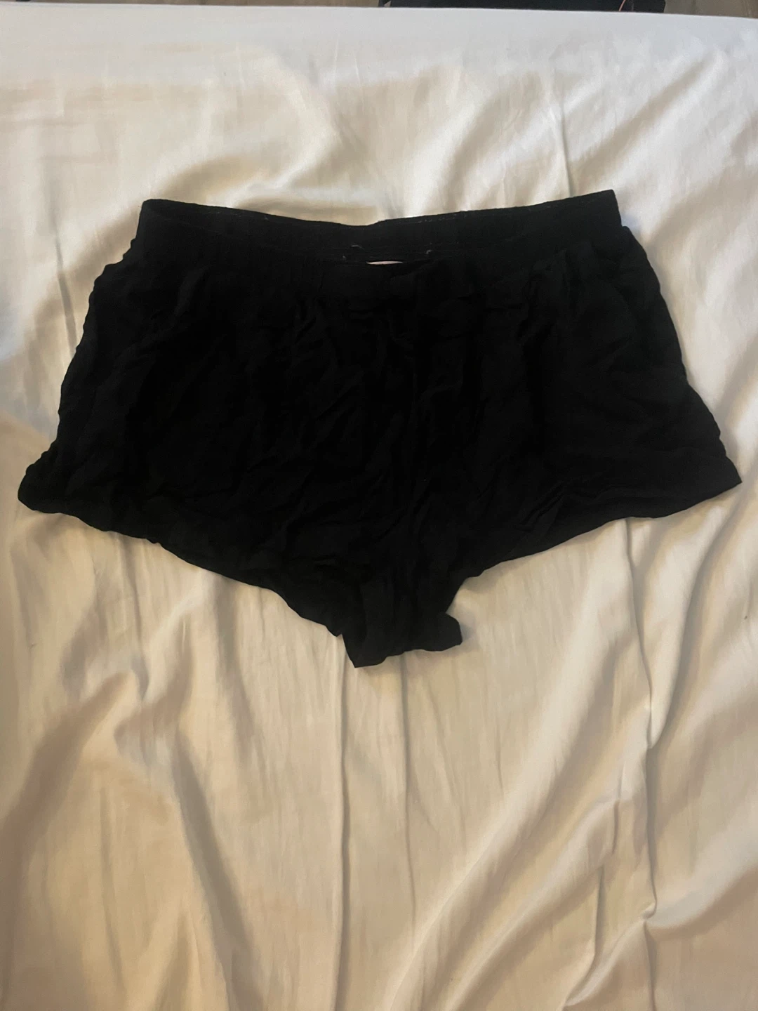 la vie en rose black sleep shorts