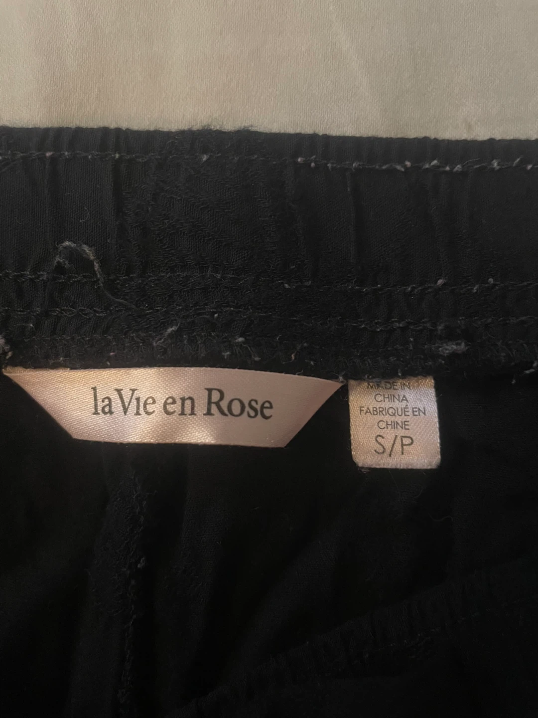 la vie en rose black sleep shorts - photo 3