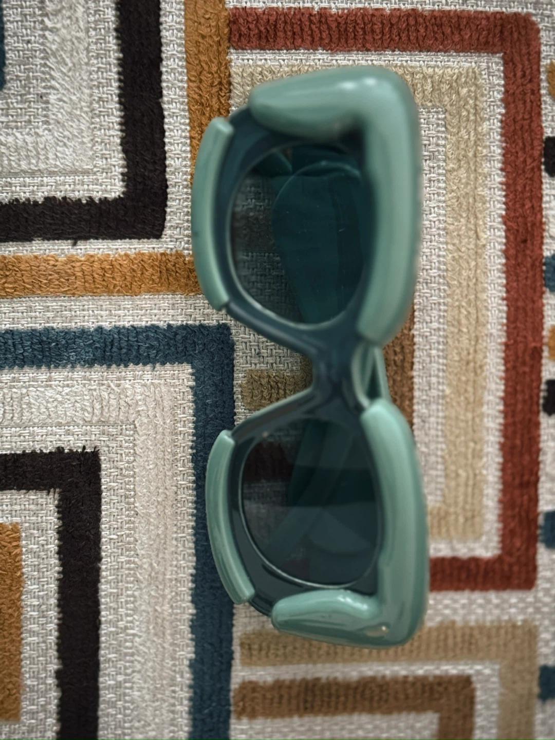 Mint Green Oversized Sunglasses