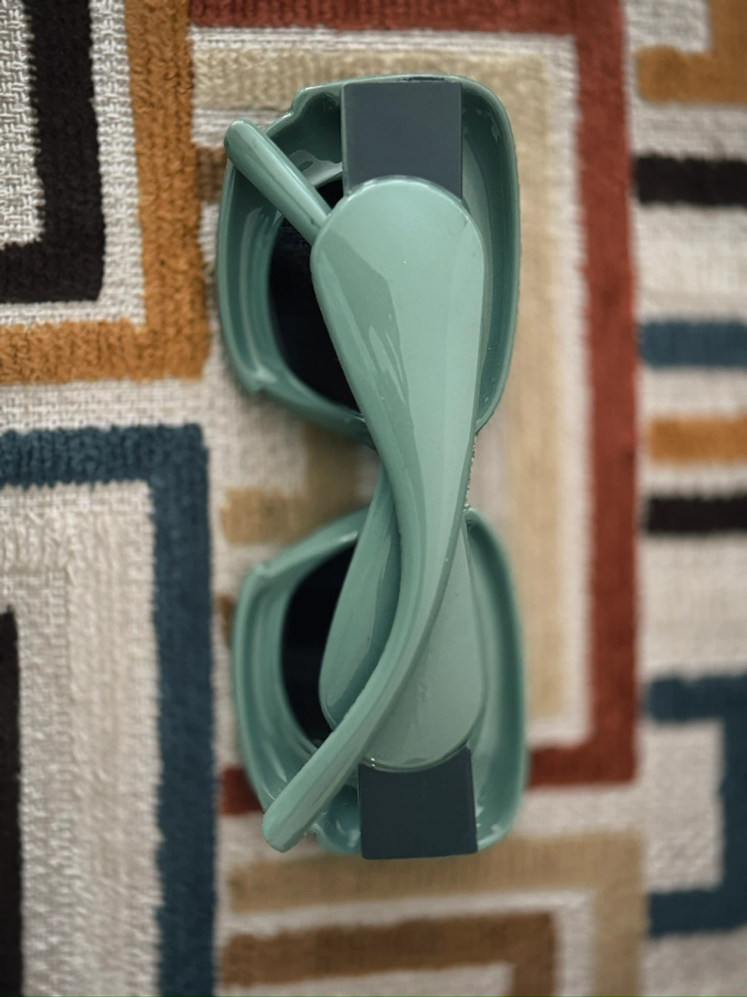 Mint Green Oversized Sunglasses - photo 3
