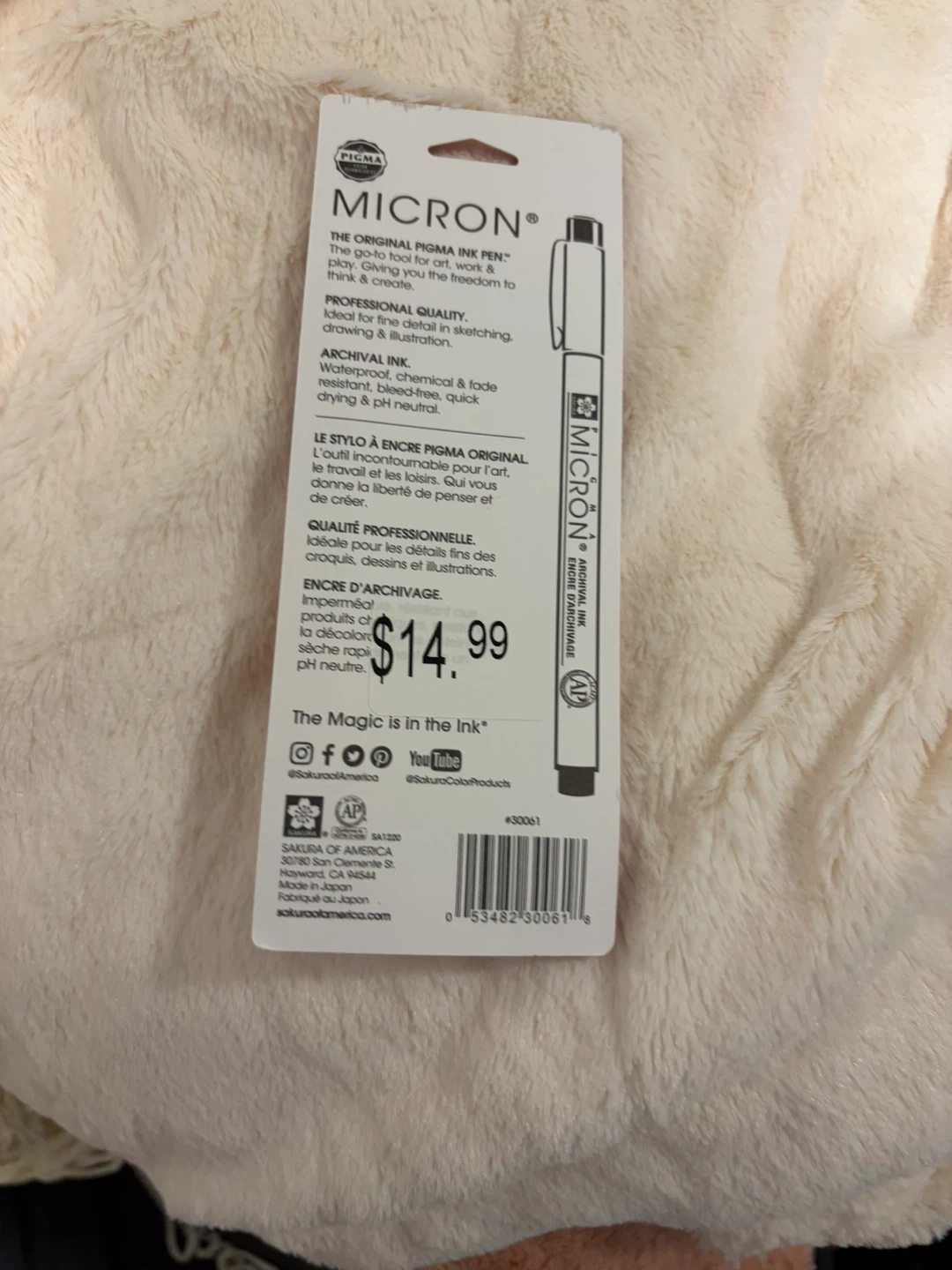 BRAND NEW Sakura Pigma Micron Ink Pens - 3 Pack - photo 2
