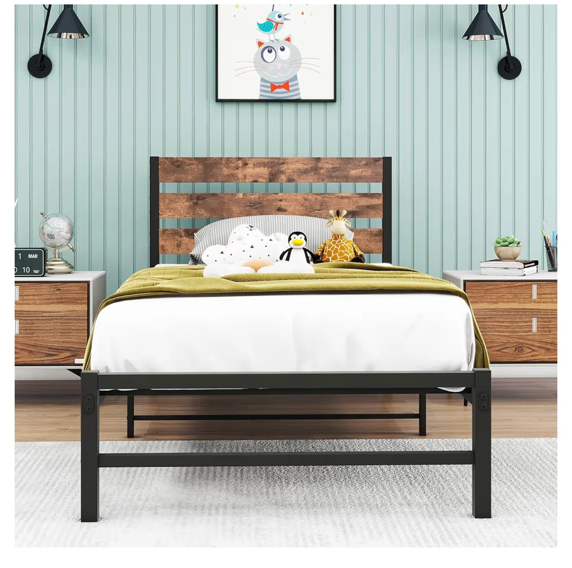 Wooden Queen Bed (sale!)