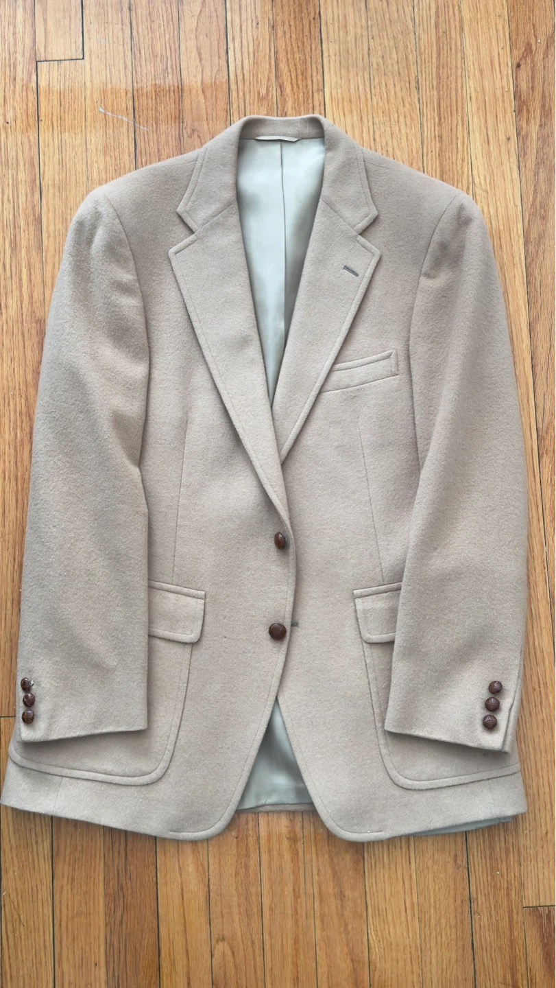 Camel Hair Blazer