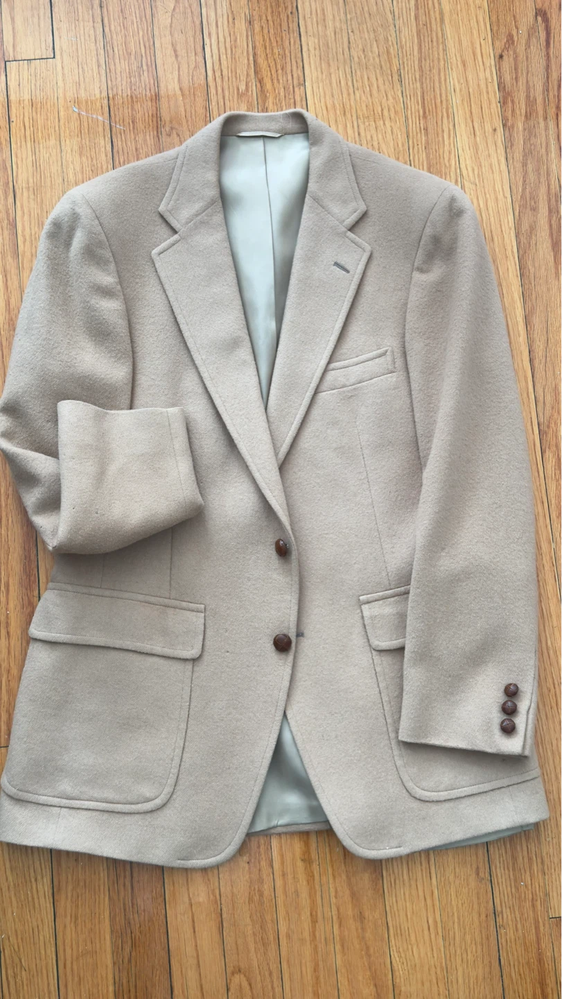 Camel Hair Blazer - photo 4