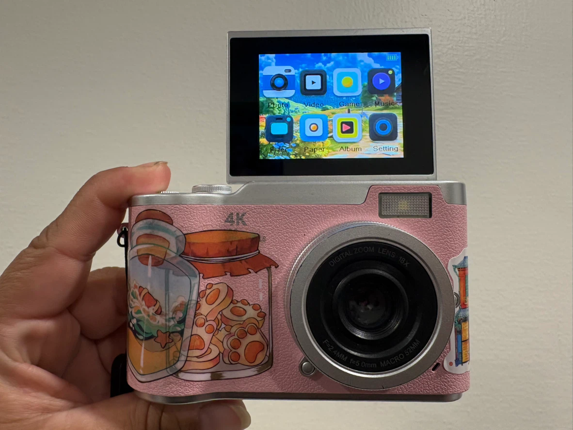 Pink Digital Camera