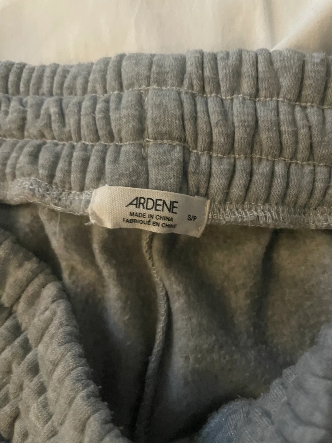 grey smiley graphic sweatpants - photo 3