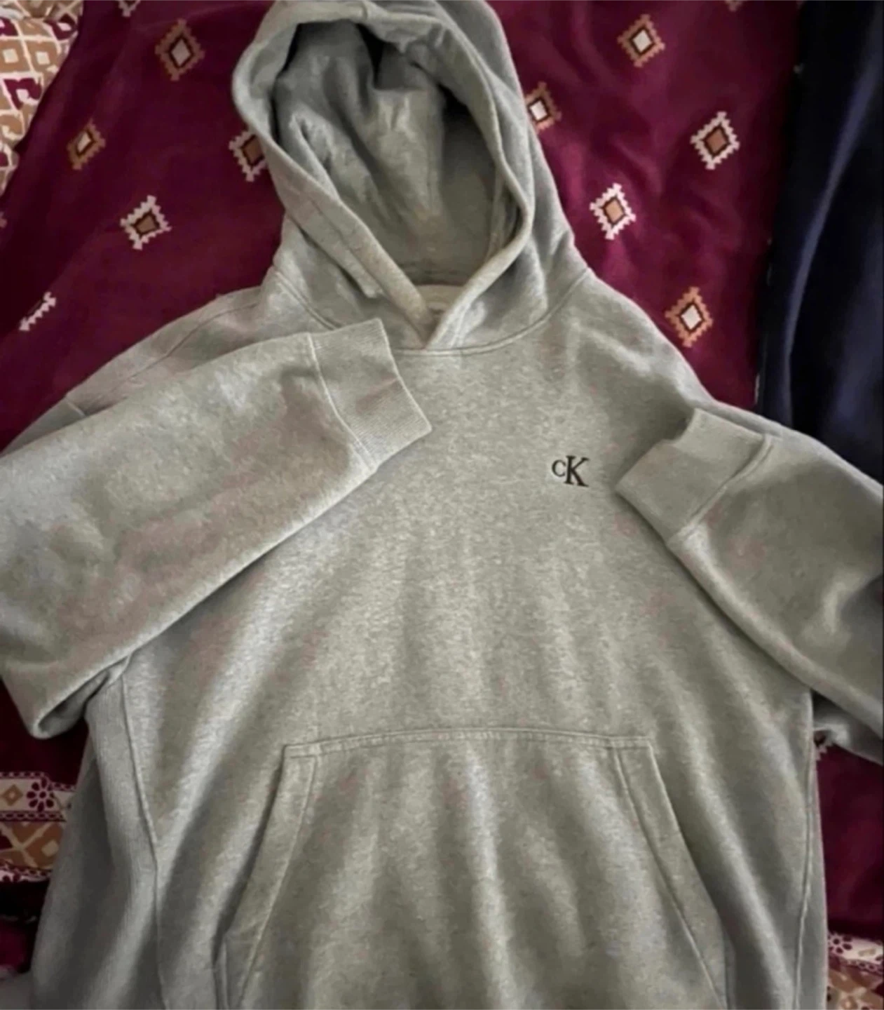 Calvin Klein CK Grey Hoodie