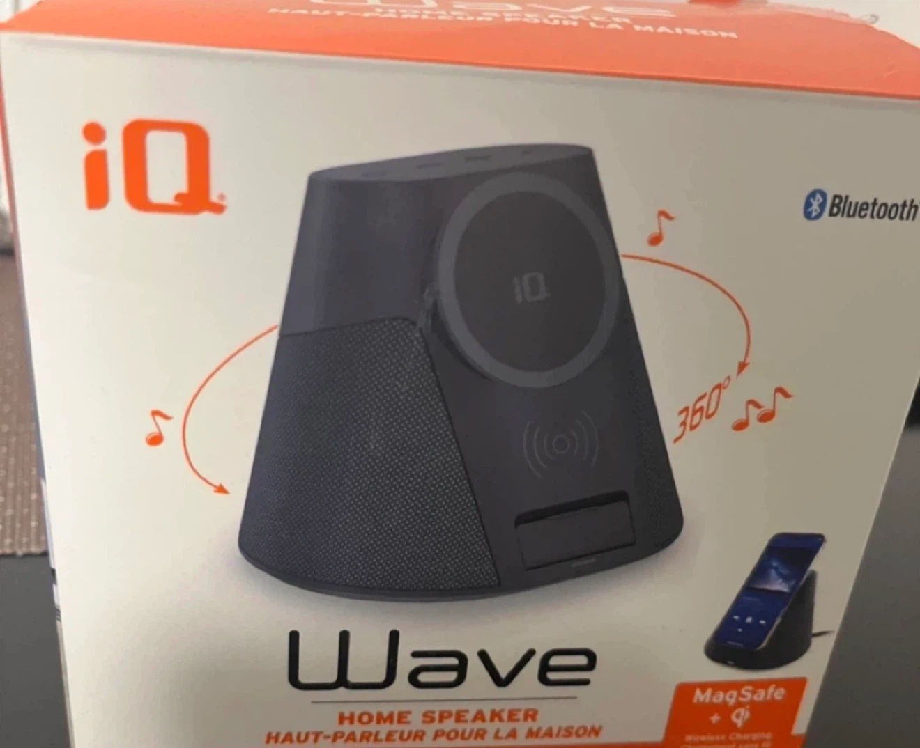 iQ Wave Home Speaker with MagSafe Wireless Charger - photo 3