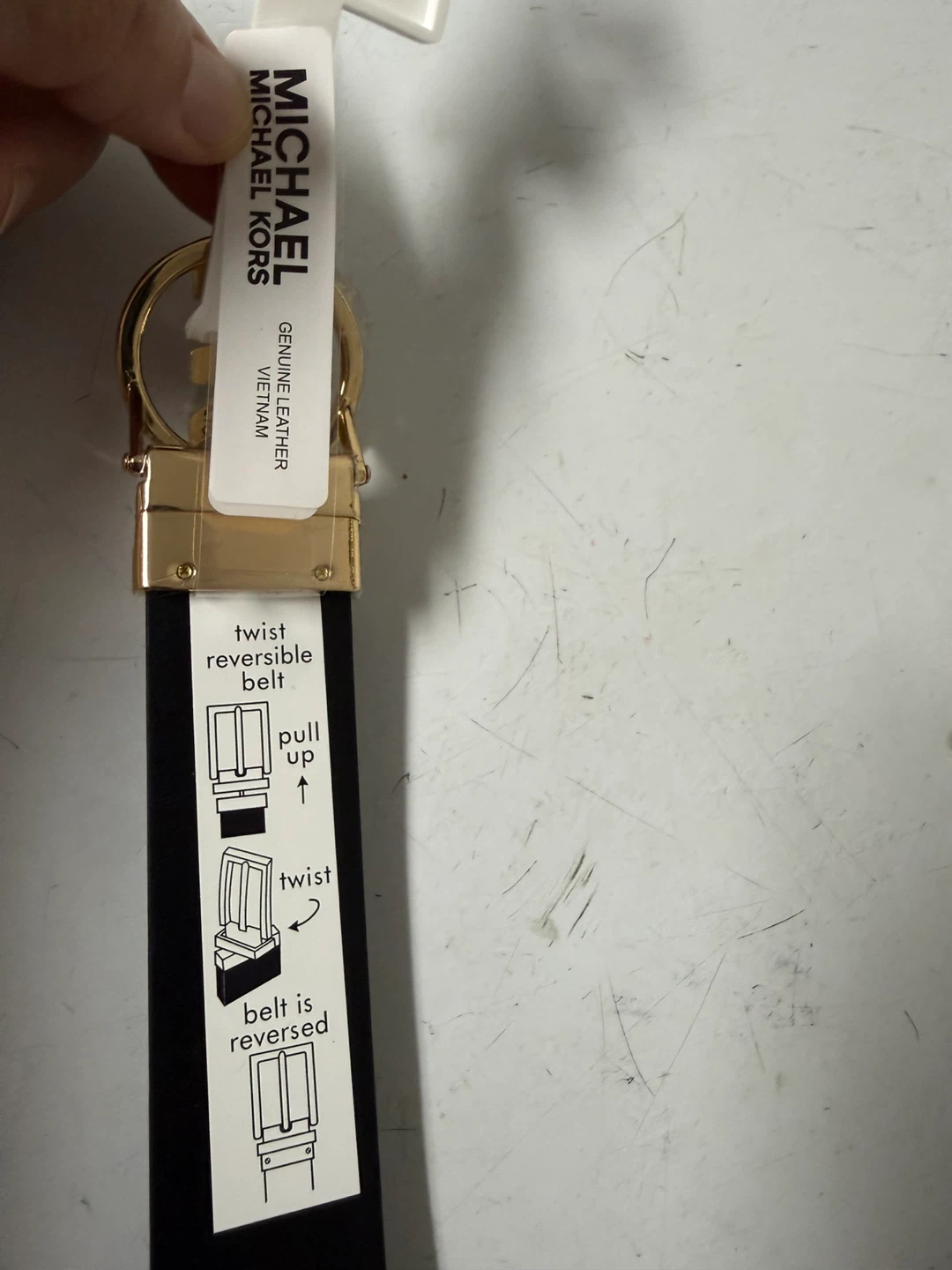 Michael Kors Twist Reversible Belt XL - photo 4